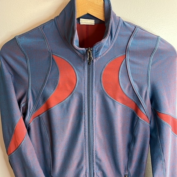 TITIKA Athletic Zip Up Iridescent Jacket Size Small - Picture 2 of 10